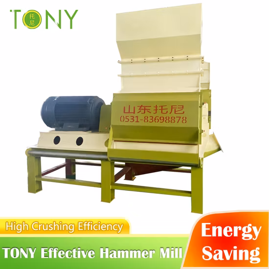Sg High Efficiency Wood Crushing Hammer Mill