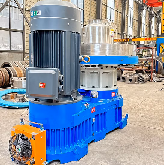 China Sawdust Straw Rice Husk Fuel Power Coconut Peanut Shell Palm Leaf Bagasse Waste Branch Tree Bark Ring Die Biomass Wood Pellet Machine for UK/Sales