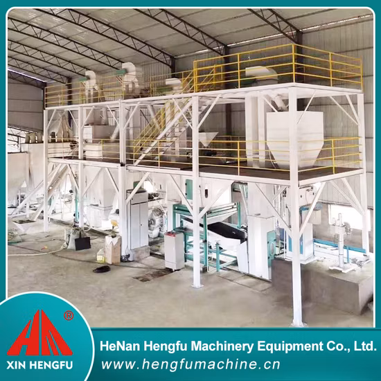 Customized Poultry Livestock Animal Feed Pellet Machine Making Production Line