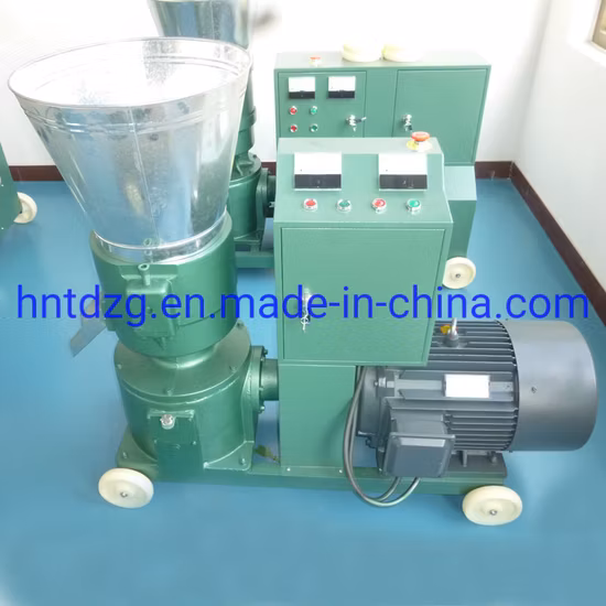 China Small Animal Feed Flat Die Pellets Mill Machine