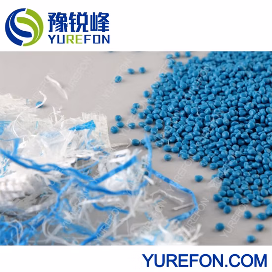 Water Ring Die Face Cutting Wasted Plastic Pet Bottle Scraps Flakes Granules Pellets Extruder Making Machines