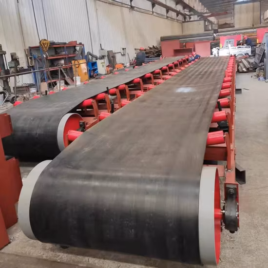 1000tons Capacity Large Stone Fixed Belt Conveyor for Iron Steel Industry
