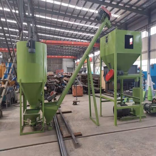 Animal Feed Processing Machine Flat Die Pelletizer Home Use Granulator Feed Pellet Machine